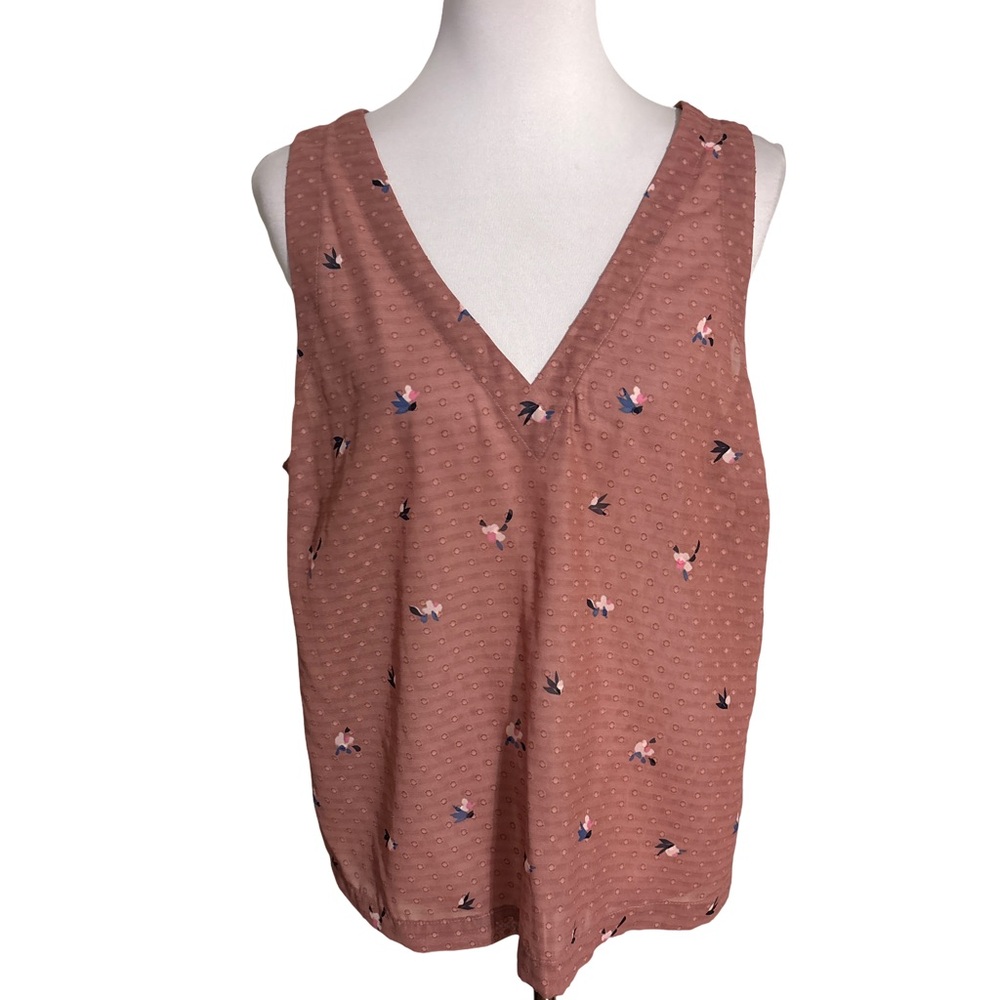a new day Women's V-Neck Tank Top - Dusty Rose